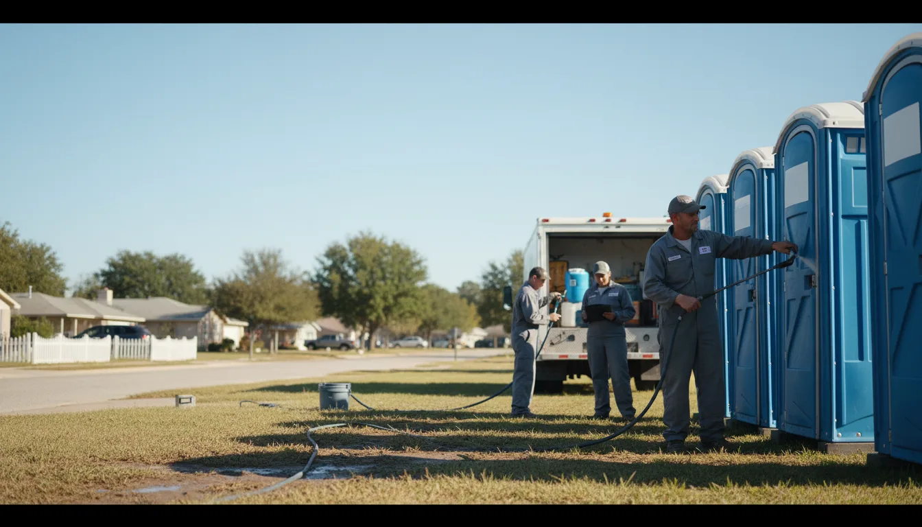 Long-Term Portable Toilet Rental in Tussy, OK near me
